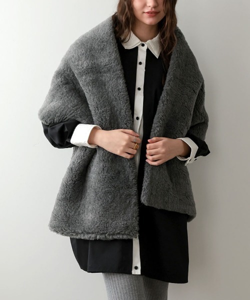 DONOBAN（ドノバン） マフラー ストール テディボアストール