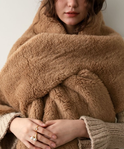 DONOBAN（ドノバン） マフラー ストール テディボアストール