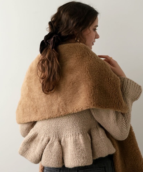 DONOBAN（ドノバン） マフラー ストール テディボアストール