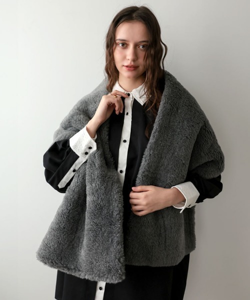 DONOBAN（ドノバン） マフラー ストール テディボアストール