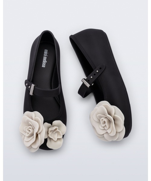 Melissa（ファッション） - バレーシューズ MINI MELISSA SOFT BALLERINA PETALS INF キッズ 小わっぱ うしろ帯 バレエシューズ-ベビー、キッズ、マタニティ