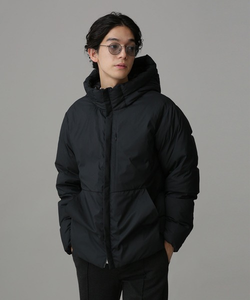 「NANO universe」 ダウンジャケット M ベージュ メンズ_画像3