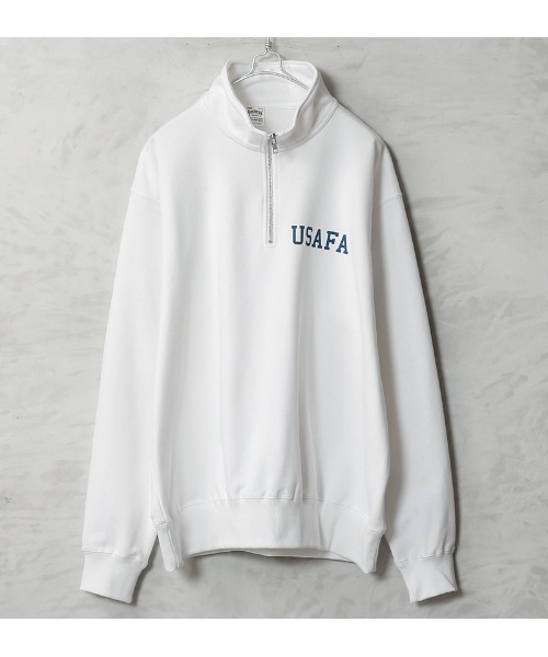 HOUSTON ヒューストン U.S.コットン USAFAスウェット HOUSTON（ヒューストン） トレーナー メンズ USAFA プリント U.S.