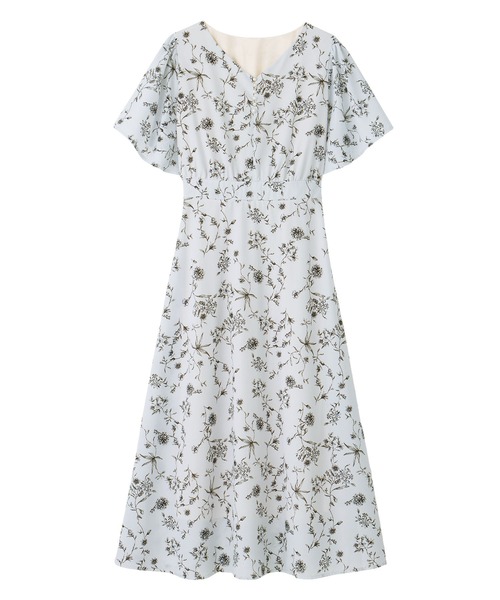 「alotta」 半袖ワンピース M ブラック レディース_画像9