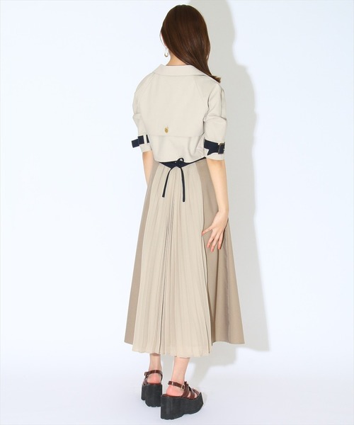「REDYAZEL」 コンビワンピース SMALL ベージュ レディース_画像5