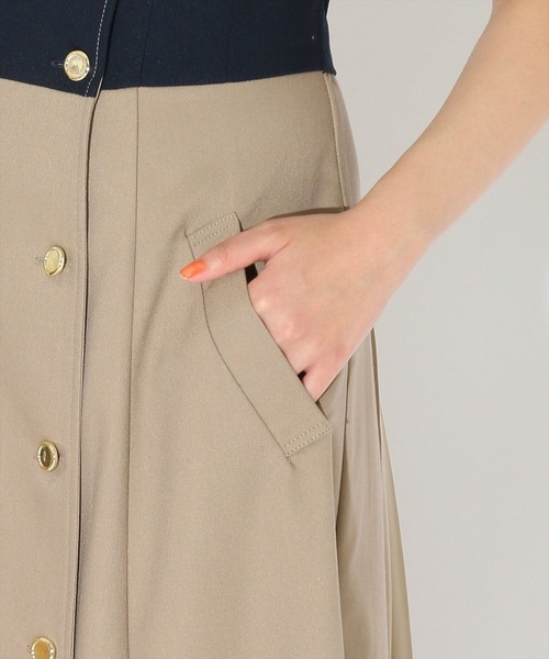 「REDYAZEL」 コンビワンピース SMALL ベージュ レディース_画像8