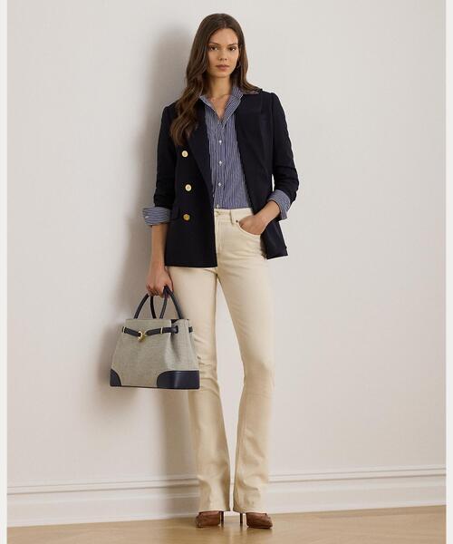 美品 ✨ポロ ラルフローレン レディース ブロード シャツ 現行品 S LAUREN RALPH LAUREN（ローレン ラルフローレン） ブラウス シャツ