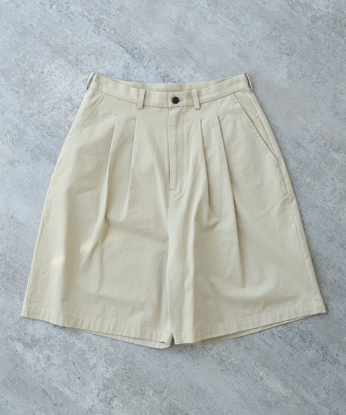 パンツ 高密度ツイル サンドウォッシュ ショートパンツ レディース
