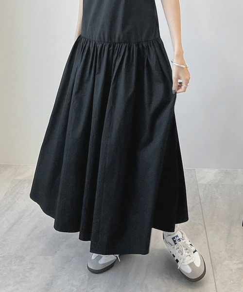 「Futier land」 ノースリーブワンピース FREE カーキ レディース_画像5