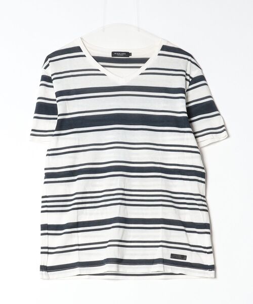 BURBERRY BLACK LABEL（バーバリーブラックレーベル） ボーダー柄半袖