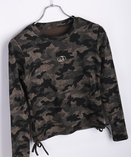 WESTSEA（ウエストシー） tシャツ サイドドローストリング 長袖Tシャツ