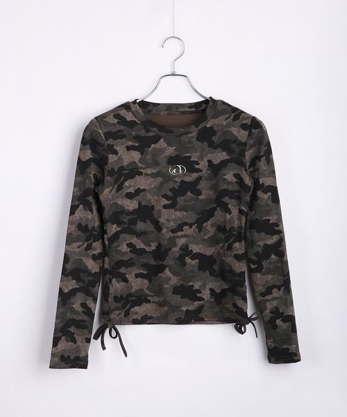WESTSEA（ウエストシー） tシャツ サイドドローストリング 長袖Tシャツ