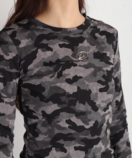 WESTSEA（ウエストシー） tシャツ サイドドローストリング 長袖Tシャツ