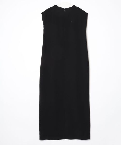 「UNITED ARROWS」 ノースリーブワンピース 38 ブラック レディースの画像