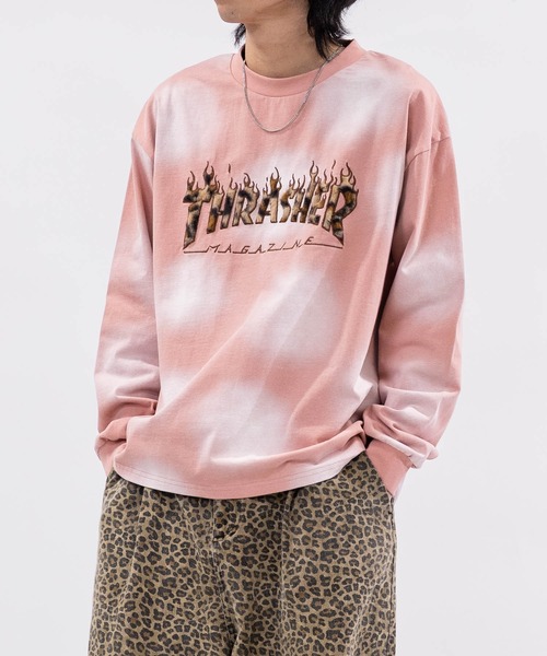 THRASHER（スラッシャー） tシャツ 「at」「THRASHER/スラッシャー