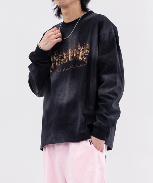 THRASHER（スラッシャー） tシャツ 「at」「THRASHER/スラッシャー 