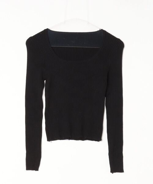 「ROOPTOKYO」 ニットアンサンブル FREE ブラック レディース_画像3