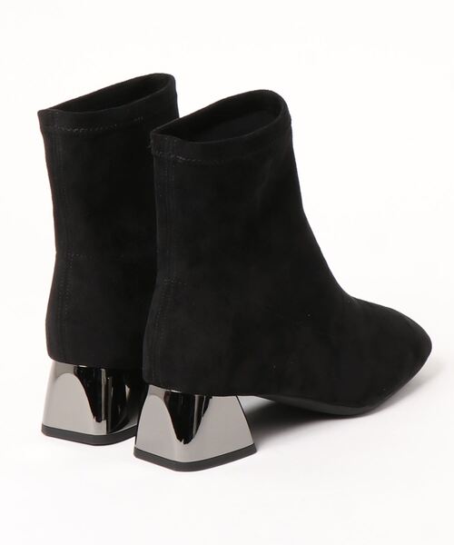 「STACCATO」 ショートブーツ 23.5cm ブラウン レディース_画像2