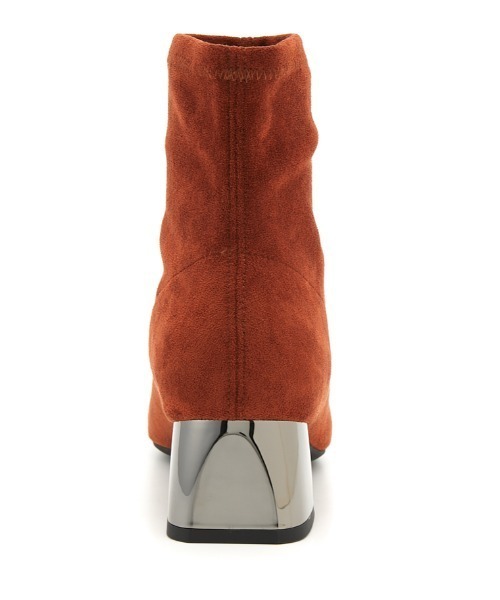 「STACCATO」 ショートブーツ 23.5cm ブラウン レディース_画像3