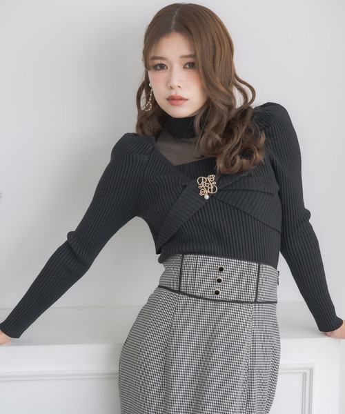 「couture BY ROJITA」 長袖ニット FREE ホワイト レディース_画像9