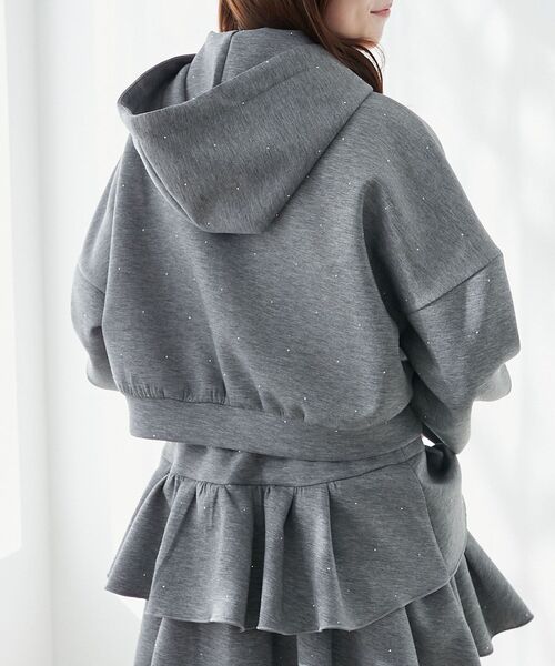 MAJESTIC LEGON（マジェスティックレゴン） パーカー ドロストリボン