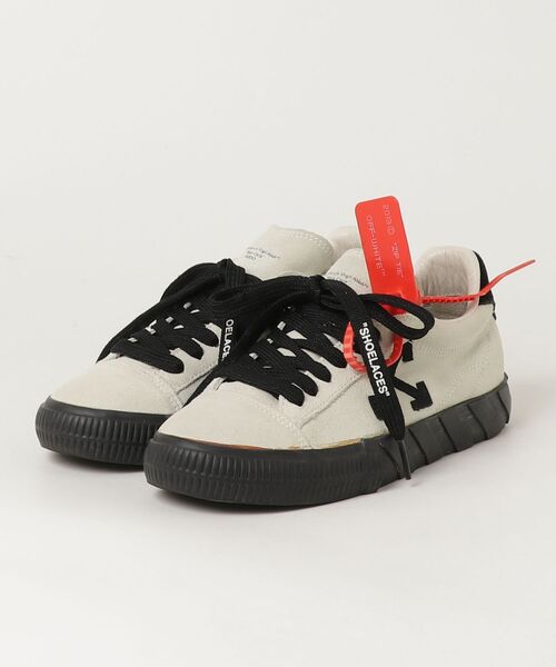 off white（オフホワイト） ローカットスニーカー 37 ベージュ 