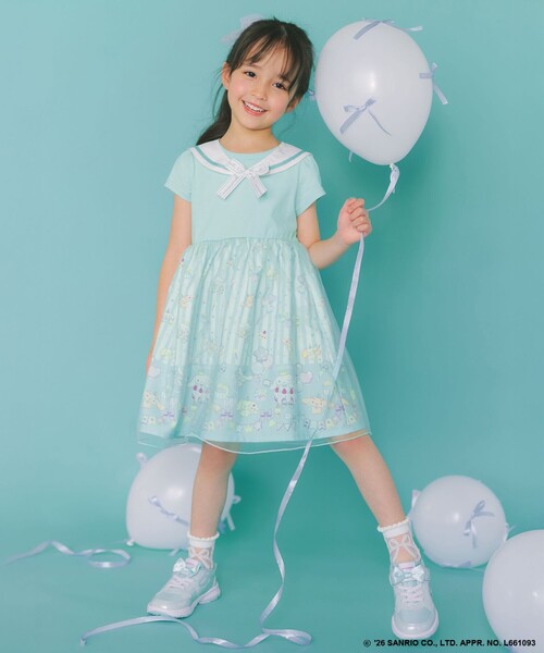 ANY（エニィ） ワンピース 「シナモロール×ANY KIDS」2WAY セーラー