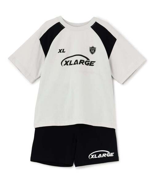 XLARGE KIDS エクストララージ キッズ セットアップ 人気商品再入荷 直営店で取り扱い無し ユニフォーム風半袖セットアップ キッズ 子供服 男の子 ZOZOTOWN Yahoo 店 - 通販 - Yahoo ショッピング
