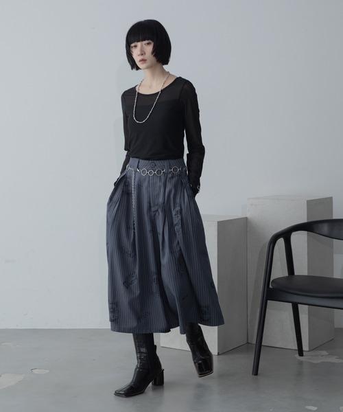 uvカット tシャツ レイヤードカップ付きシアートップス レディース