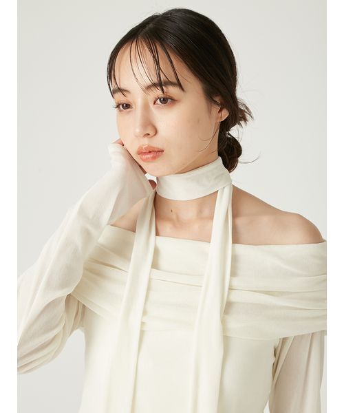 「FRAY I.D」 長袖カットソー F グレー レディースの画像