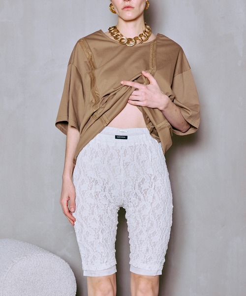 パンツ Lace Cycle Pants/レースサイクルパンツ レディースの画像