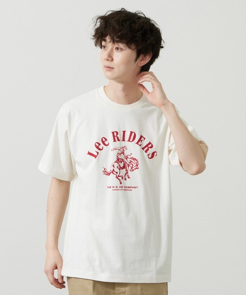 Lee（リー） tシャツ LeeライダースフラッシャープリントTシャツ