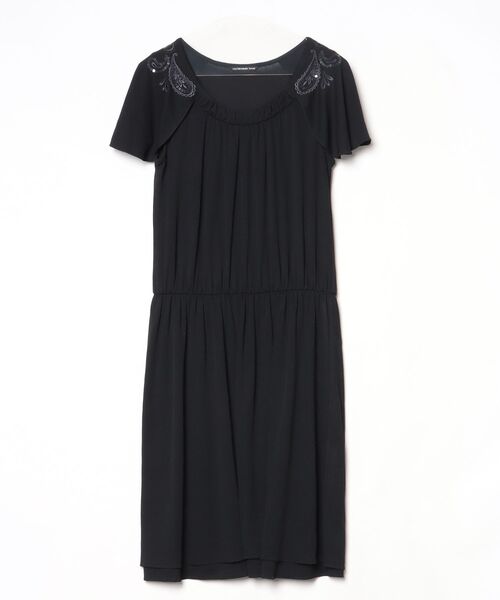 VIVIENNE TAM ヴィヴィアンタム キャミソール ミニ ワンピース VIVIENNE TAM（ヴィヴィアンタム） キャミソールワンピース 0 ブラック