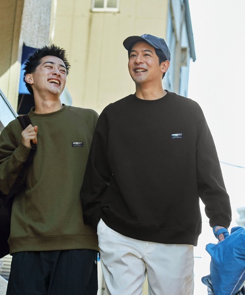 「THE CRAFT CREW PRODUCTS」 スウェットカットソー L ブラック メンズ_画像6
