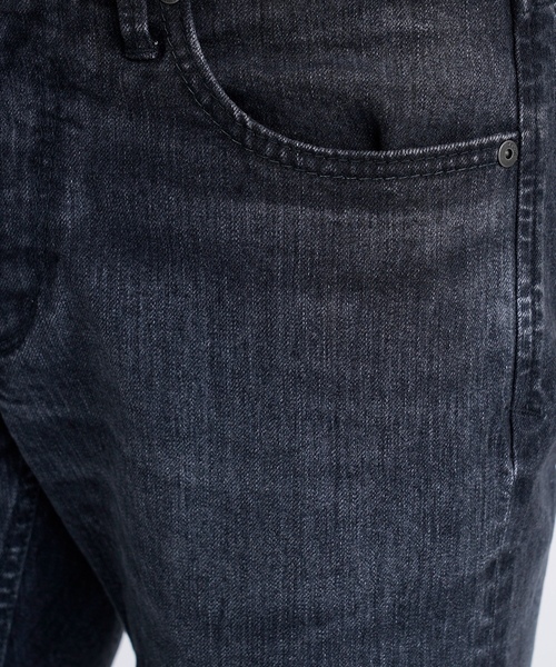 YANUK（ヤヌーク） スキニーデニムパンツ 30inch ブラック メンズ 