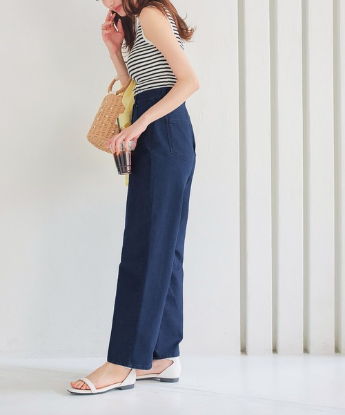 「KOBE LETTUCE」 デニムパンツ - ライトブルー レディース_画像8