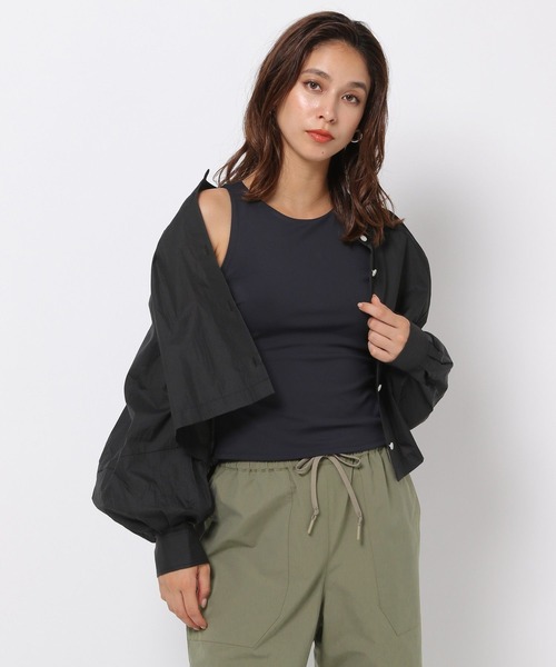 「HEREIAM」 長袖シャツ FREE スカイブルー レディース_画像2