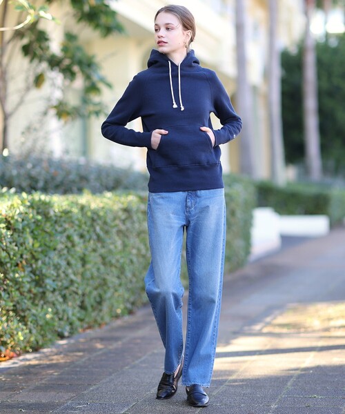 「DRESSTERIOR」 デニムパンツ 40 ブルー レディース_画像2