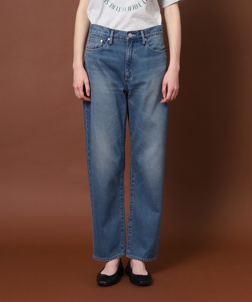 「DRESSTERIOR」 デニムパンツ 40 ブルー レディース_画像3