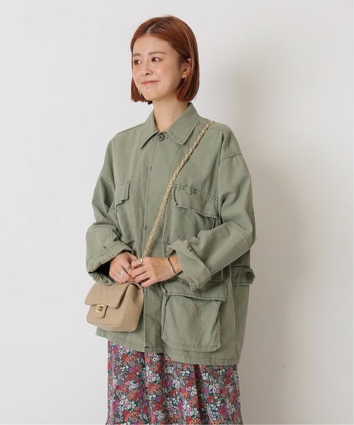 「U by SPICK&SPAN」 「ROTHCO」ミリタリージャケット FREE カーキ レディース_画像4