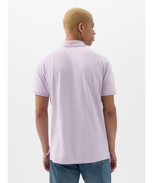 「GAP」 半袖ポロシャツ X-SMALL ホワイト メンズ_画像2