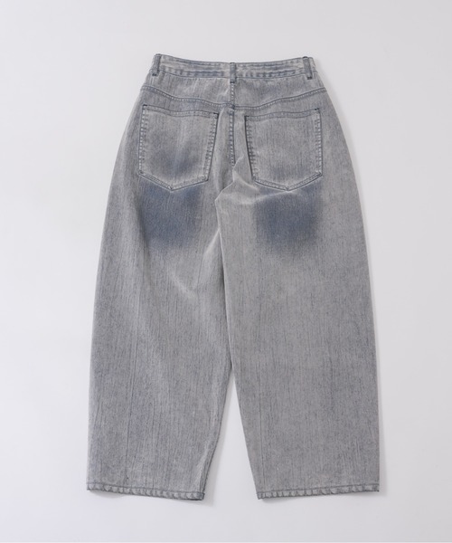 「musubore」 デニムパンツ 0 グレー レディース_画像5