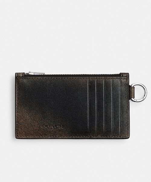 新作　新品　COACH　カードケース　ケース　メンズ COACH（コーチ） カードケース ONE ブラック系その他 メンズ