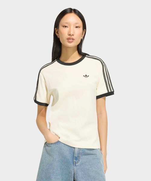adidas（アディダス） adidas tシャツ 半袖 スリーストライプス T