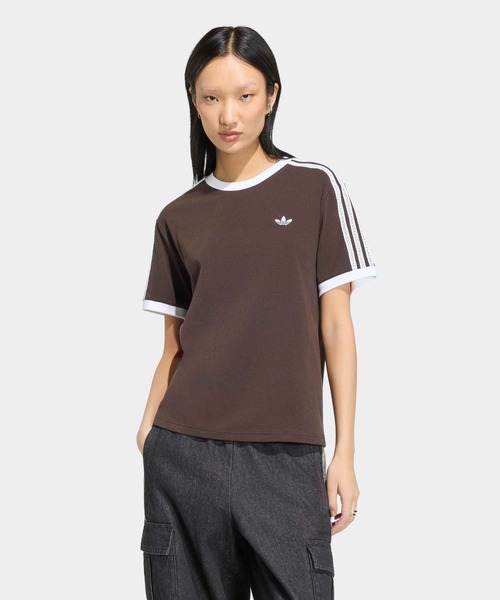 adidas（アディダス） adidas tシャツ 半袖 スリーストライプス T