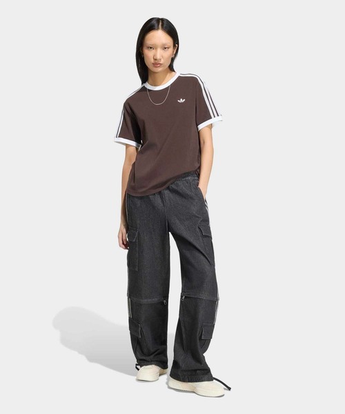 adidas（アディダス） adidas tシャツ 半袖 スリーストライプス T