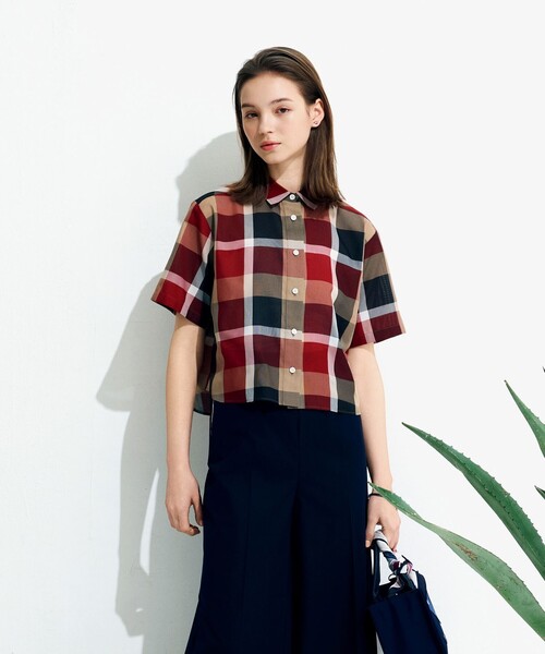 BLUE LABEL CRESTBRIDGE（ブルーレーベルクレストブリッジ） ブラウス 