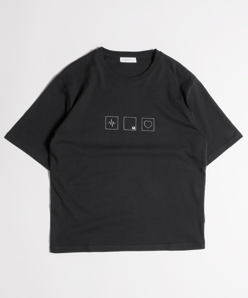「MUHET」 半袖Tシャツ X-LARGE アイボリー レディース_画像4