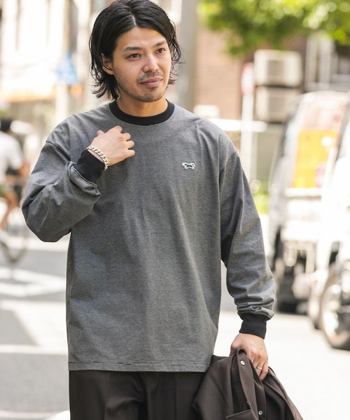 「PENNEYS」 長袖Tシャツ LARGE ブラック メンズ_画像7