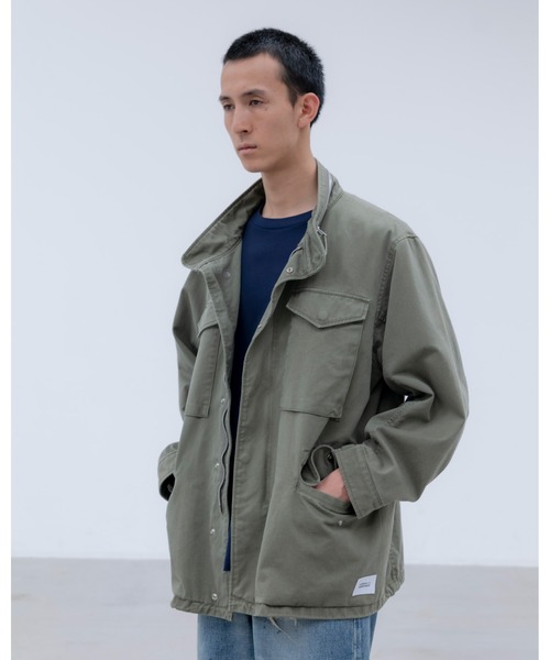 uniform experiment ブルゾン アウター MILITARY FIELD BLOUSON メンズ